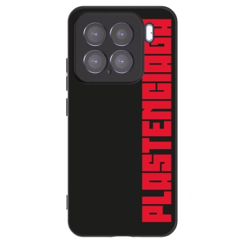 Picasee silikonowe czarne etui na Xiaomi 15 - Plastenciaga