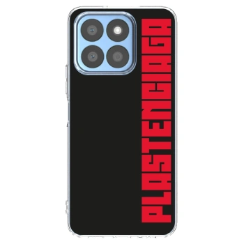 Picasee silikonowe przeźroczyste etui na Honor X8c - Plastenciaga