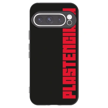 Picasee silikonowe czarne etui na Google Pixel 9 Pro - Plastenciaga