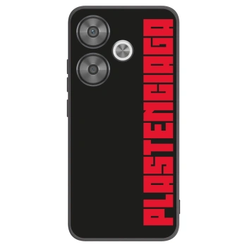 Picasee silikonowe czarne etui na Xiaomi Poco F6 - Plastenciaga