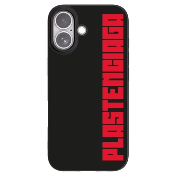 Picasee silikonowe czarne etui na Apple iPhone 17 - Plastenciaga