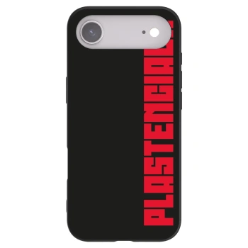 Picasee silikonowe czarne etui na Apple iPhone Air - Plastenciaga