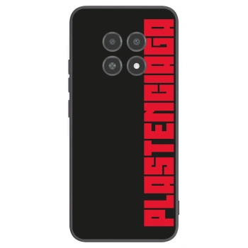 Picasee silikonowe czarne etui na Realme 12X - Plastenciaga