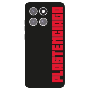 Picasee silikonowe czarne etui na Motorola Edge 60 Pro - Plastenciaga