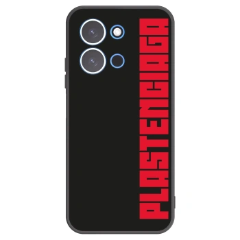 Picasee silikonowe czarne etui na Xiaomi Redmi 15C 4G - Plastenciaga