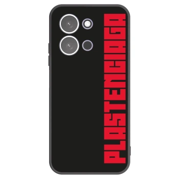 Picasee silikonowe czarne etui na Xiaomi Redmi 15C 5G - Plastenciaga