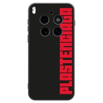 Picasee silikonowe czarne etui na Vivo X300 Pro - Plastenciaga