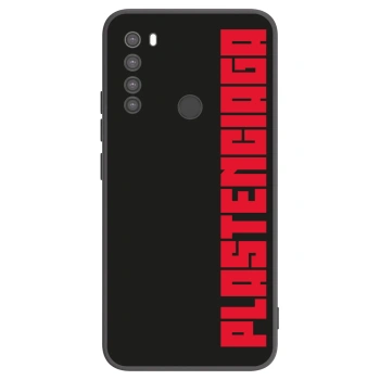 Picasee silikonowe czarne etui na Xiaomi Redmi Note 8 - Plastenciaga