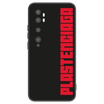 Picasee silikonowe czarne etui na Xiaomi Mi Note 10 (Pro) - Plastenciaga