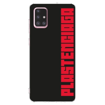 Picasee silikonowe przeźroczyste etui na Samsung Galaxy A71 A715F - Plastenciaga