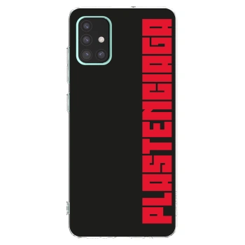Picasee silikonowe przeźroczyste etui na Samsung Galaxy A51 A515F - Plastenciaga