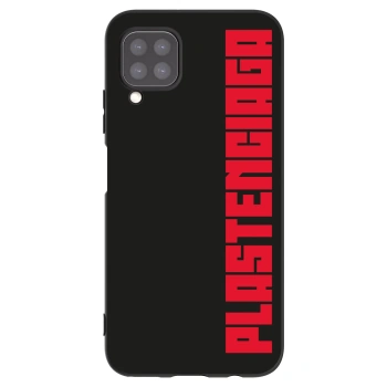 Picasee silikonowe czarne etui na Huawei P40 Lite - Plastenciaga