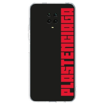 Picasee silikonowe przeźroczyste etui na Xiaomi Redmi Note 9 Pro - Plastenciaga