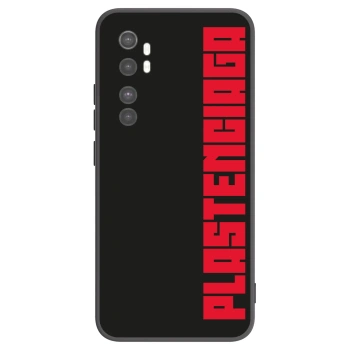 Picasee silikonowe czarne etui na Xiaomi Mi Note 10 Lite - Plastenciaga