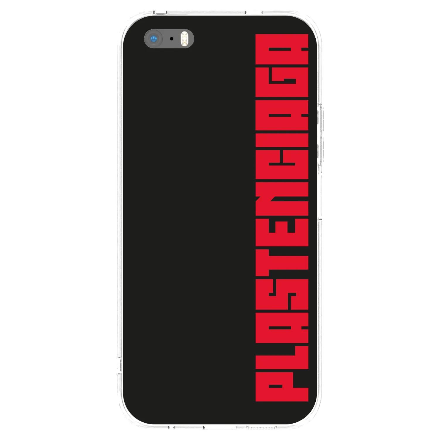 Picasee silikonowe przeźroczyste etui na Apple iPhone 5/5S/SE - Plastenciaga