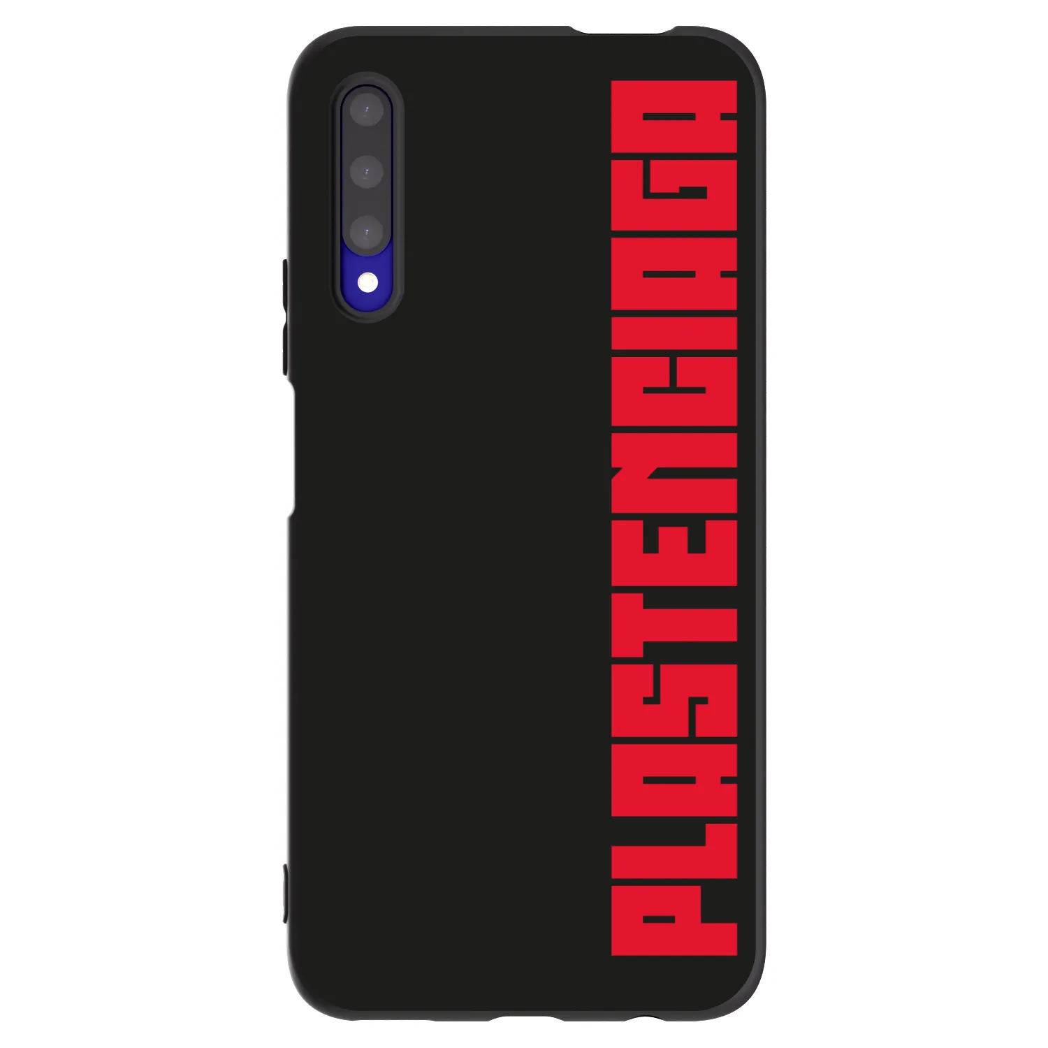 Picasee silikonowe czarne etui na Honor 9X Pro - Plastenciaga