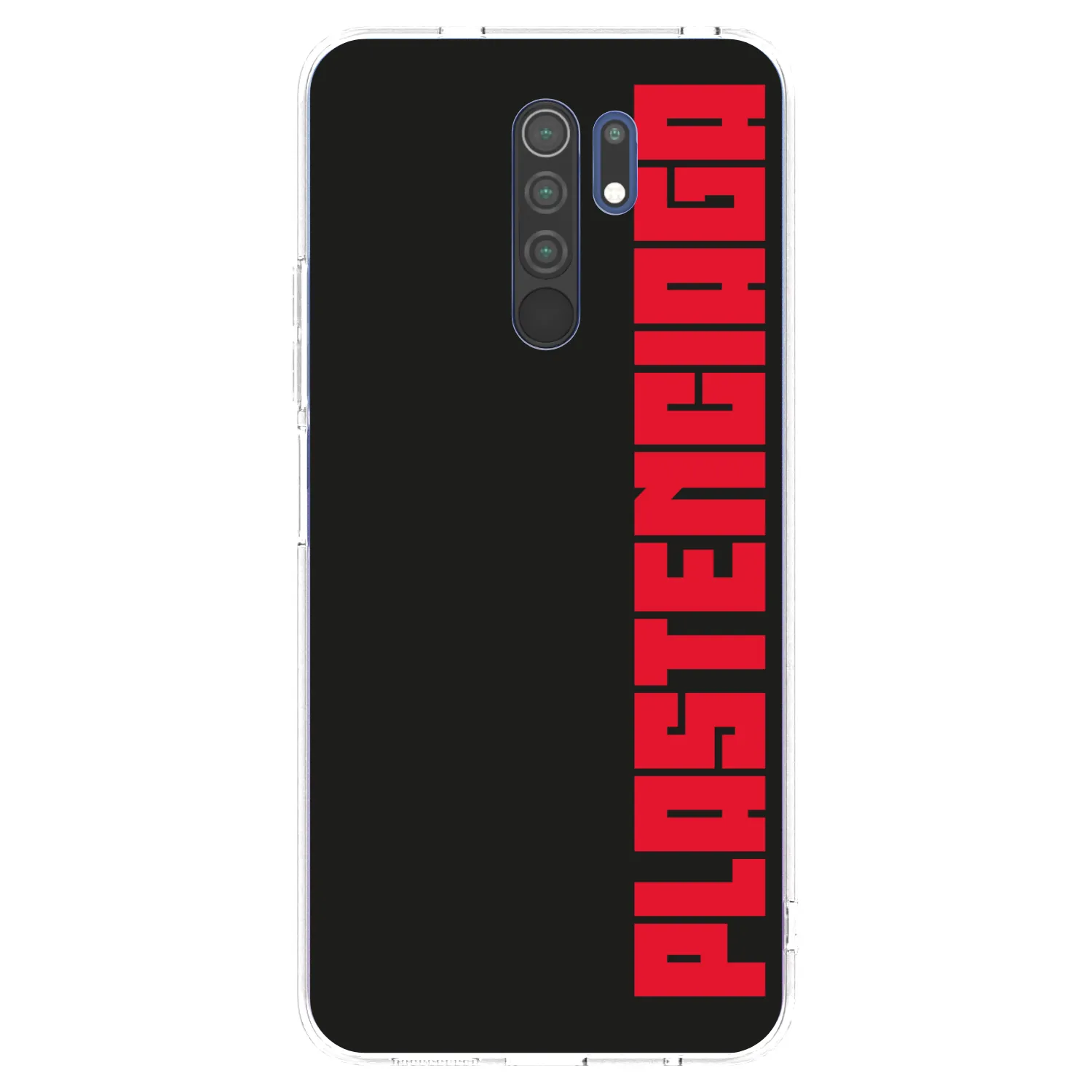 Picasee silikonowe przeźroczyste etui na Xiaomi Redmi 9 - Plastenciaga