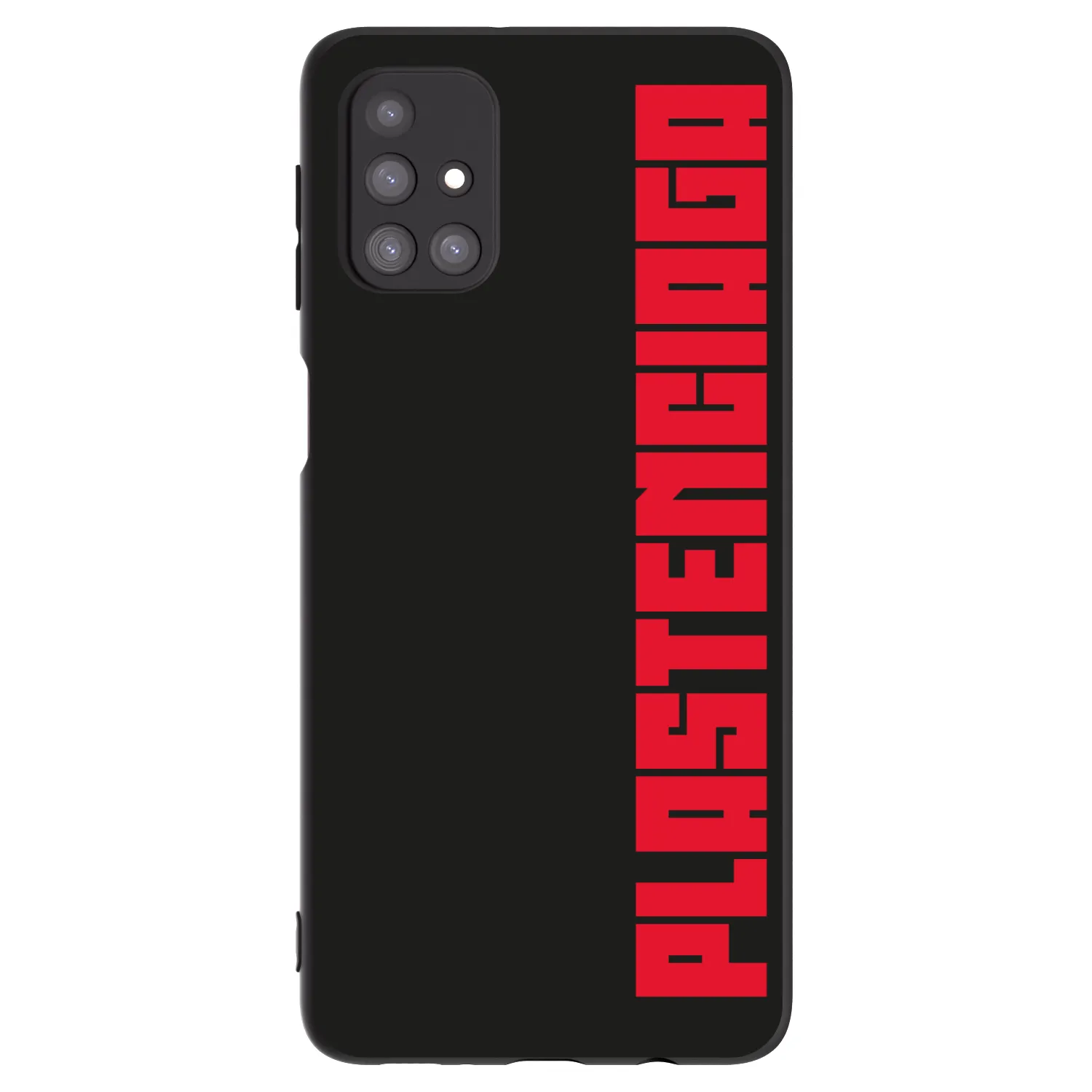 Picasee silikonowe czarne etui na Samsung Galaxy M31s - Plastenciaga