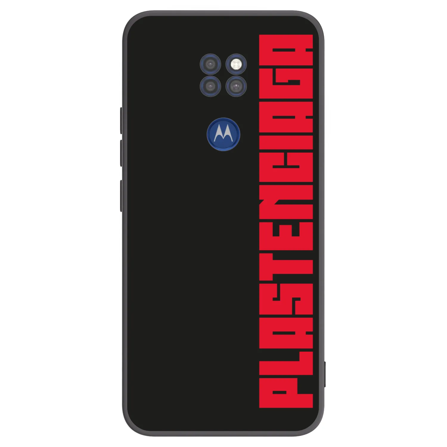 Picasee silikonowe czarne etui na Motorola Moto G9 Play - Plastenciaga
