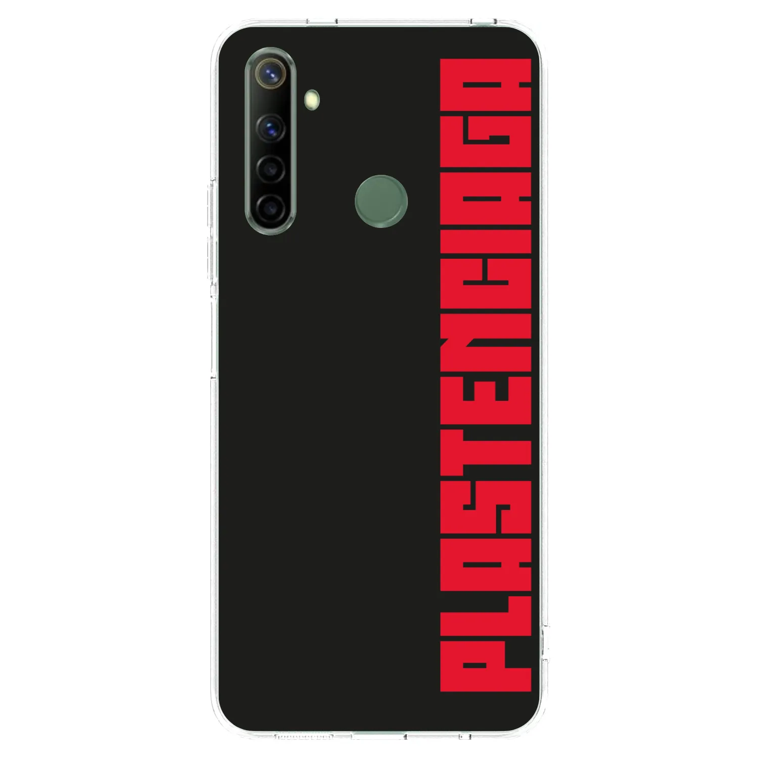 Picasee silikonowe przeźroczyste etui na Realme 6i - Plastenciaga