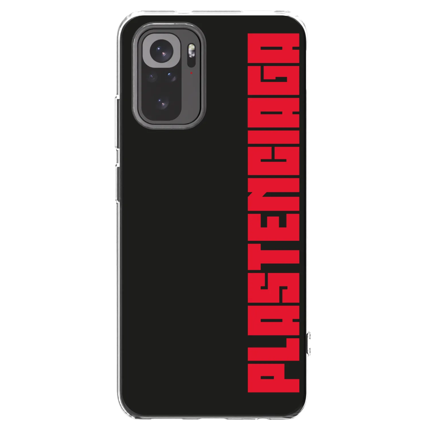 Picasee silikonowe przeźroczyste etui na Xiaomi Redmi Note 10 - Plastenciaga