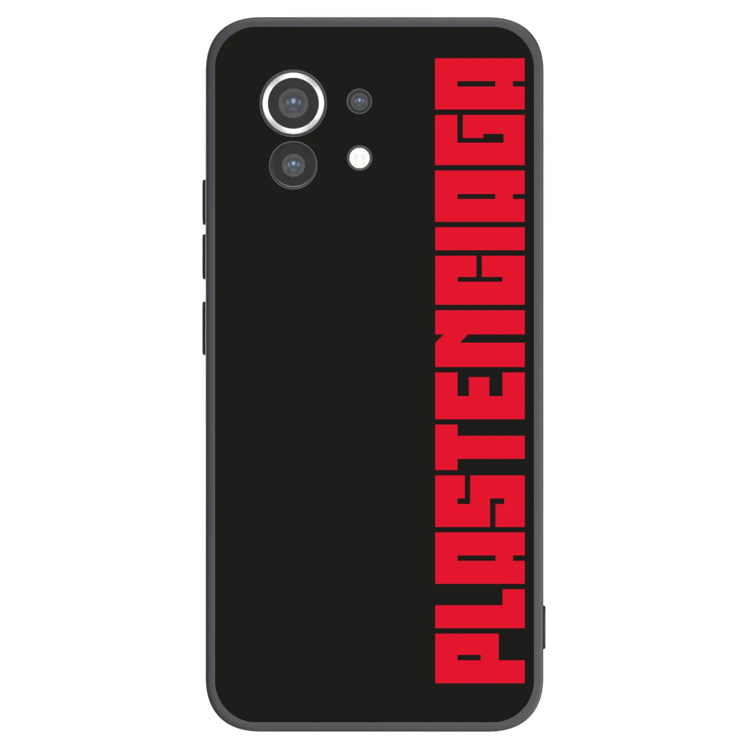 Picasee silikonowe czarne etui na Xiaomi Mi 11 - Plastenciaga