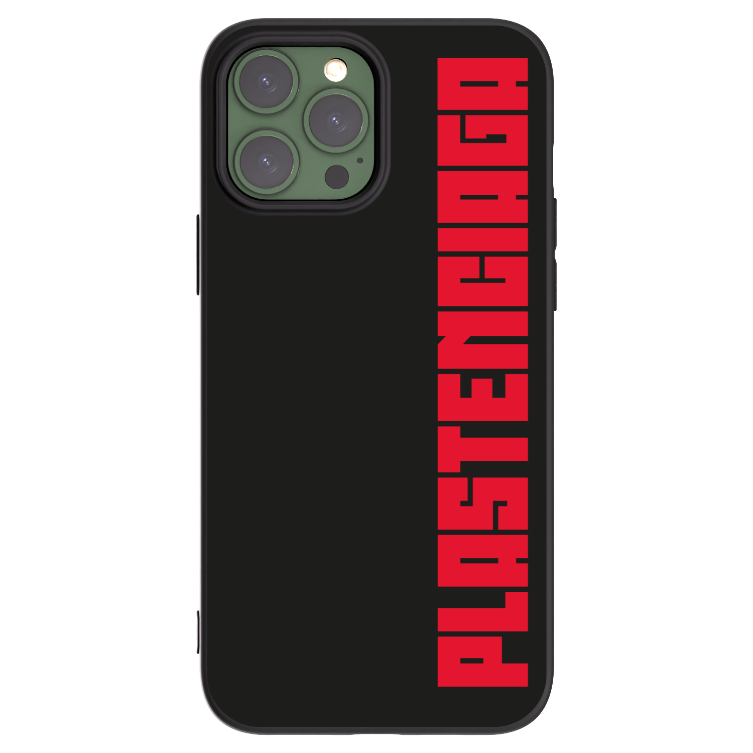 Picasee silikonowe czarne etui na Apple iPhone 13 Pro Max - Plastenciaga