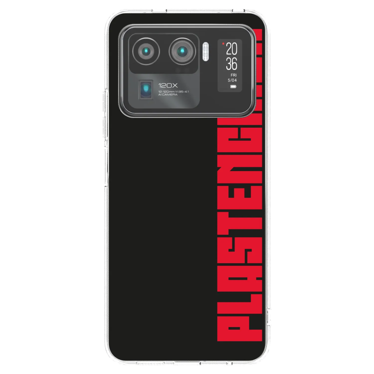 Picasee silikonowe przeźroczyste etui na Xiaomi Mi 11 Ultra - Plastenciaga