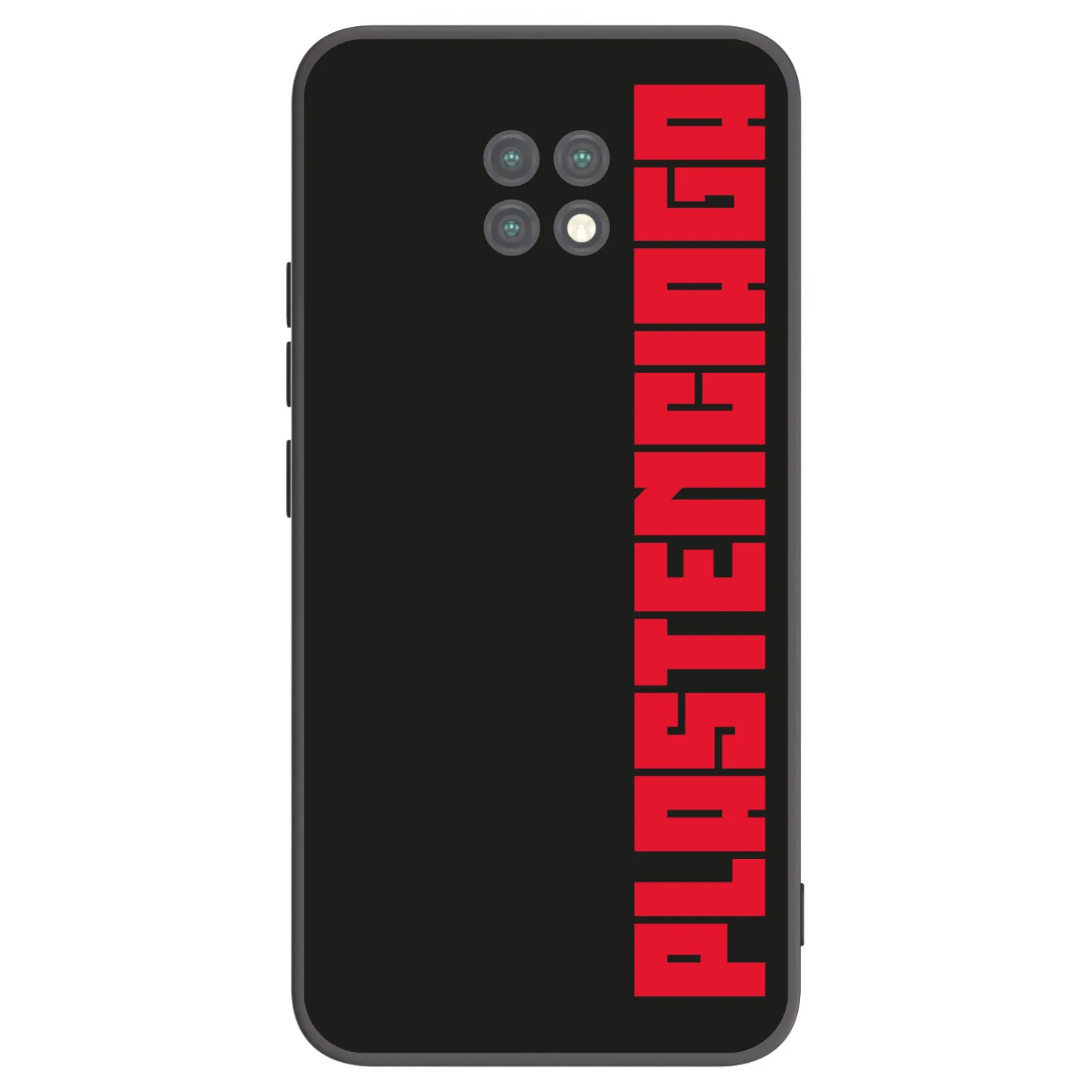 Picasee silikonowe czarne etui na Xiaomi Redmi Note 9T - Plastenciaga