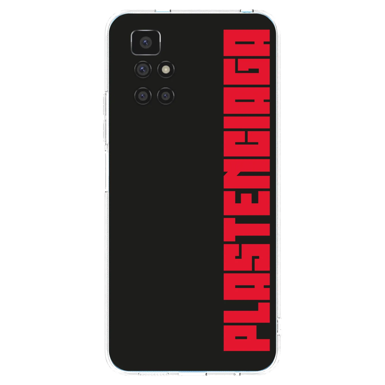 Picasee silikonowe przeźroczyste etui na Xiaomi Redmi 10 - Plastenciaga