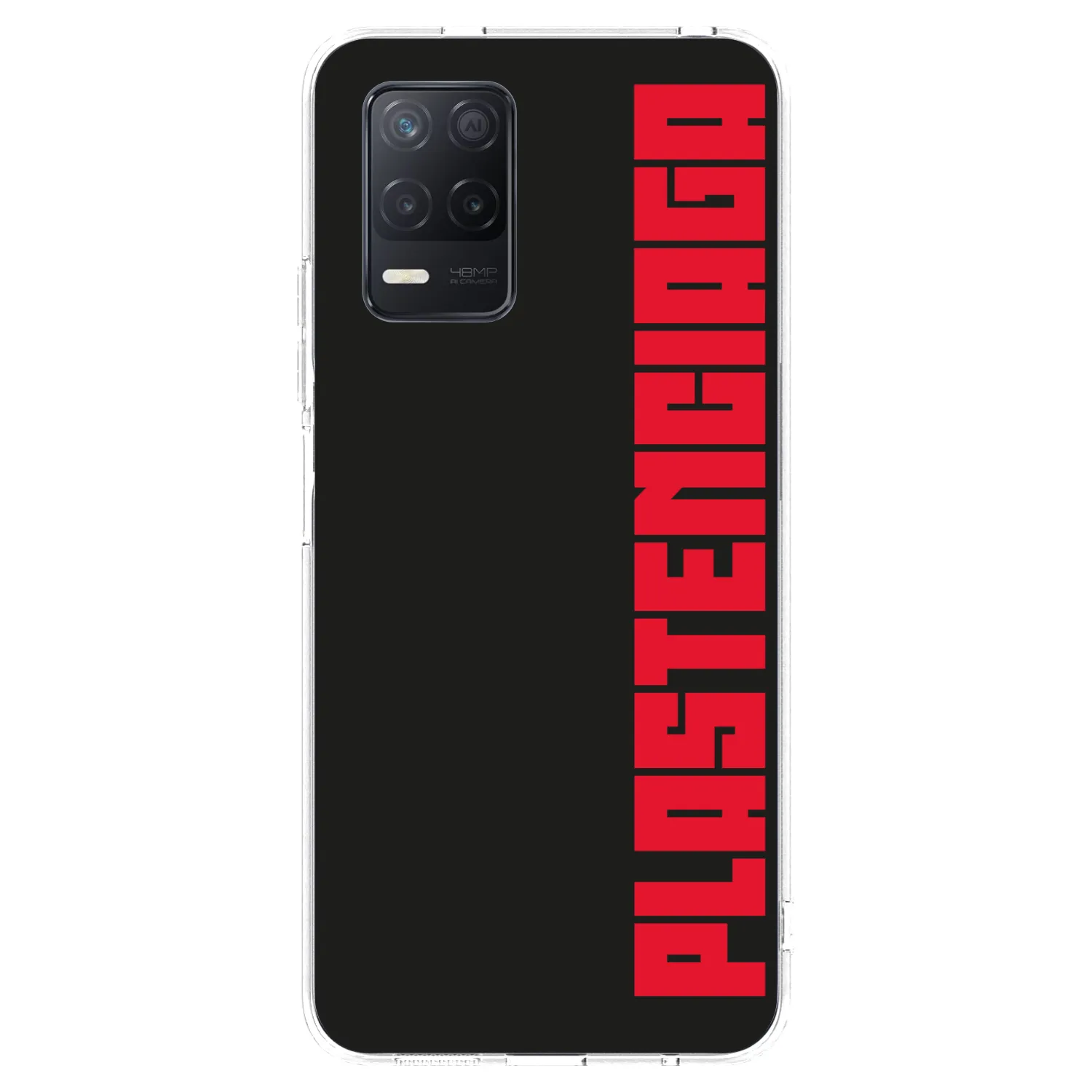 Picasee silikonowe przeźroczyste etui na Realme 8 5G - Plastenciaga