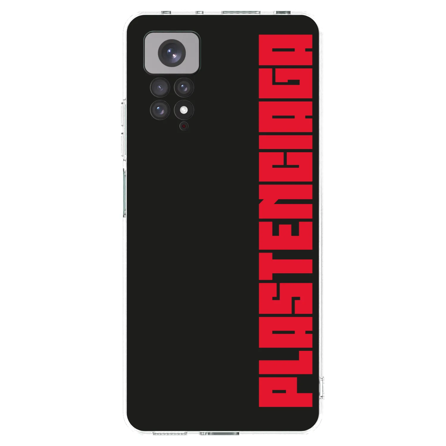 Picasee silikonowe przeźroczyste etui na Xiaomi Redmi Note 11S 4G - Plastenciaga
