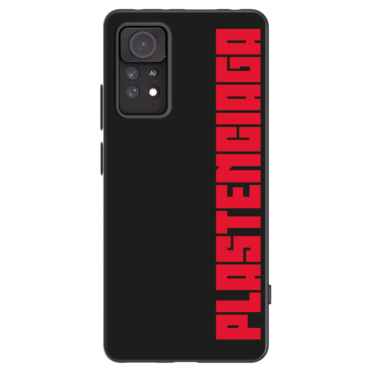 Picasee silikonowe czarne etui na Xiaomi Redmi Note 11 Pro 5G - Plastenciaga