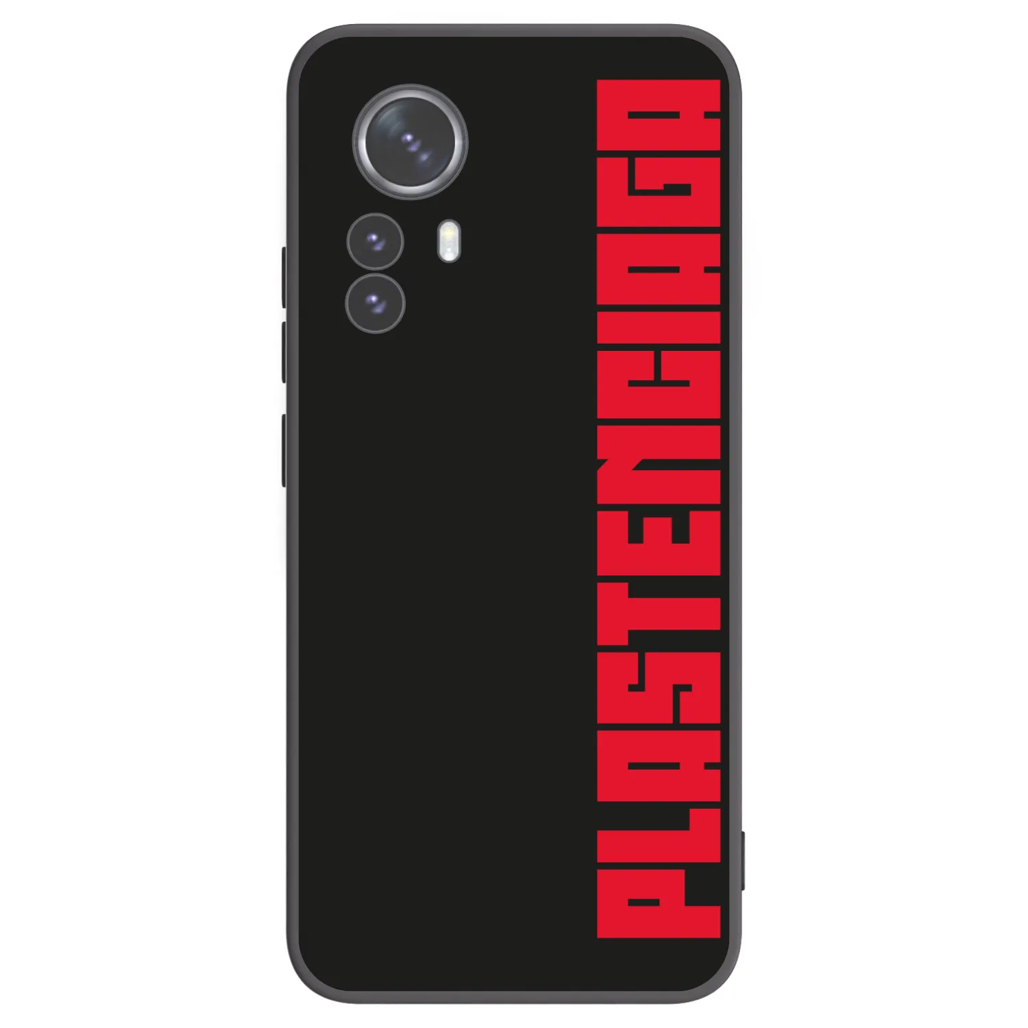 Picasee silikonowe czarne etui na Xiaomi 12 Pro - Plastenciaga