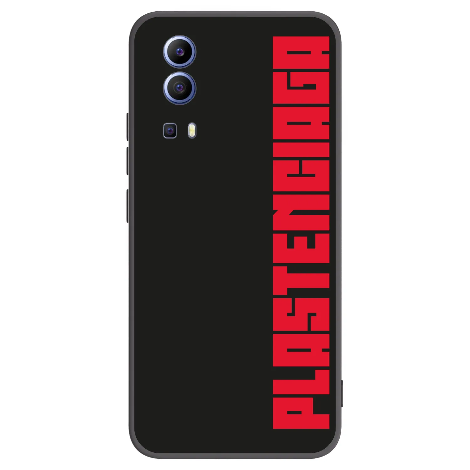 Picasee silikonowe czarne etui na Vivo Y52 5G - Plastenciaga