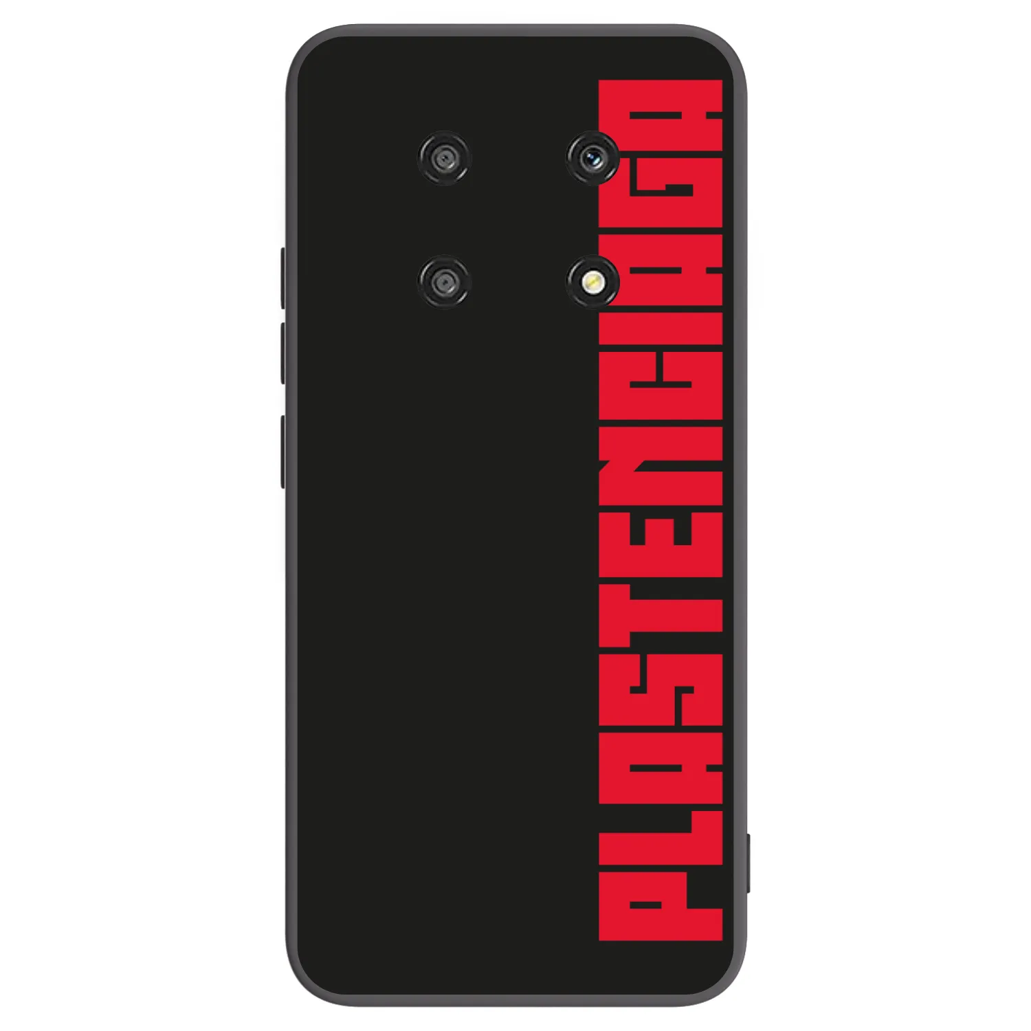 Picasee silikonowe czarne etui na Honor Magic4 Lite 5G - Plastenciaga