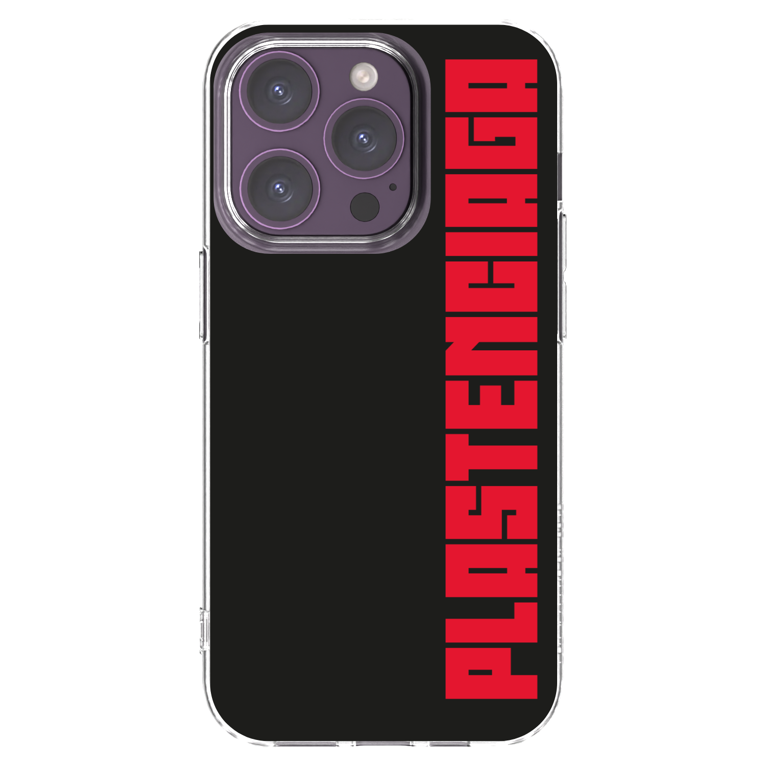 Picasee silikonowe przeźroczyste etui na Apple iPhone 14 Pro - Plastenciaga