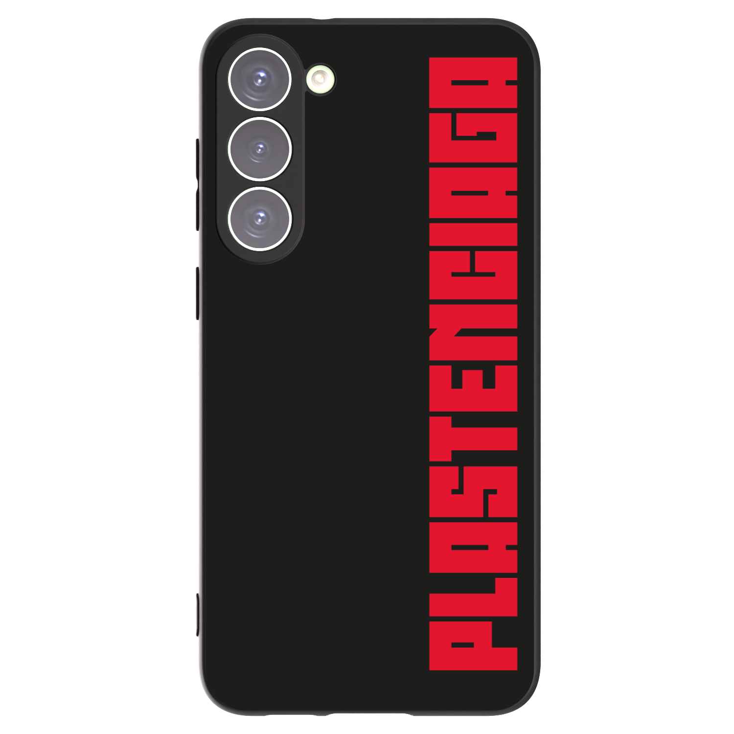 Picasee silikonowe czarne etui na Samsung Galaxy S23+ 5G - Plastenciaga