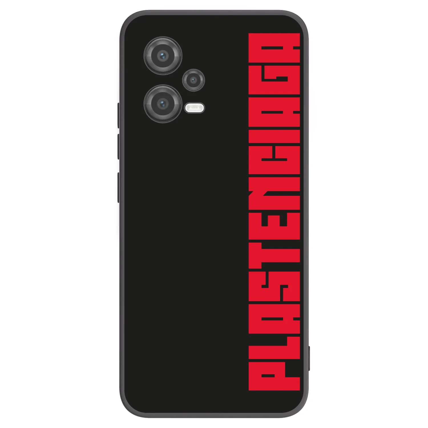 Picasee silikonowe czarne etui na Xiaomi Poco X5 - Plastenciaga