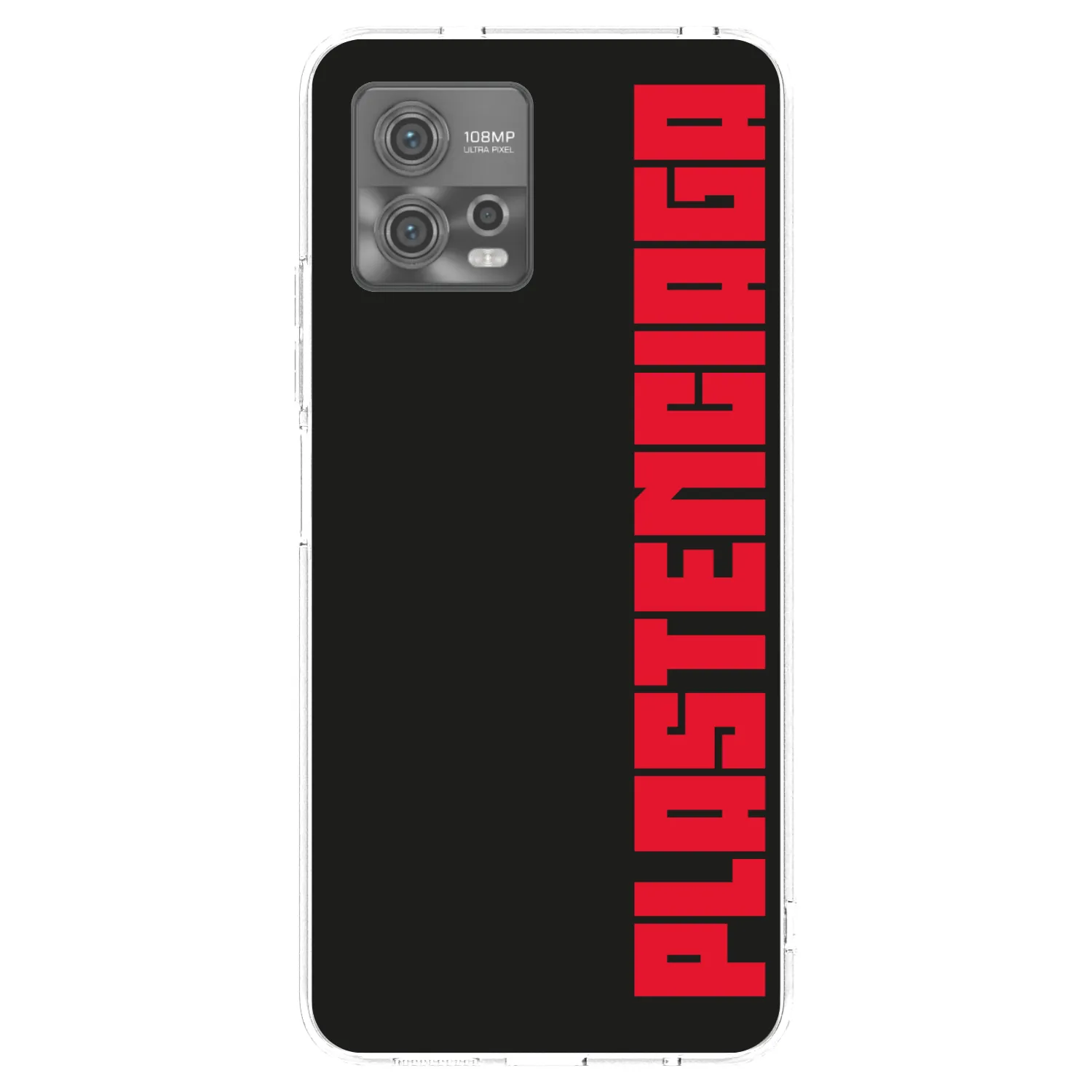 Picasee silikonowe przeźroczyste etui na Motorola Moto G72 - Plastenciaga
