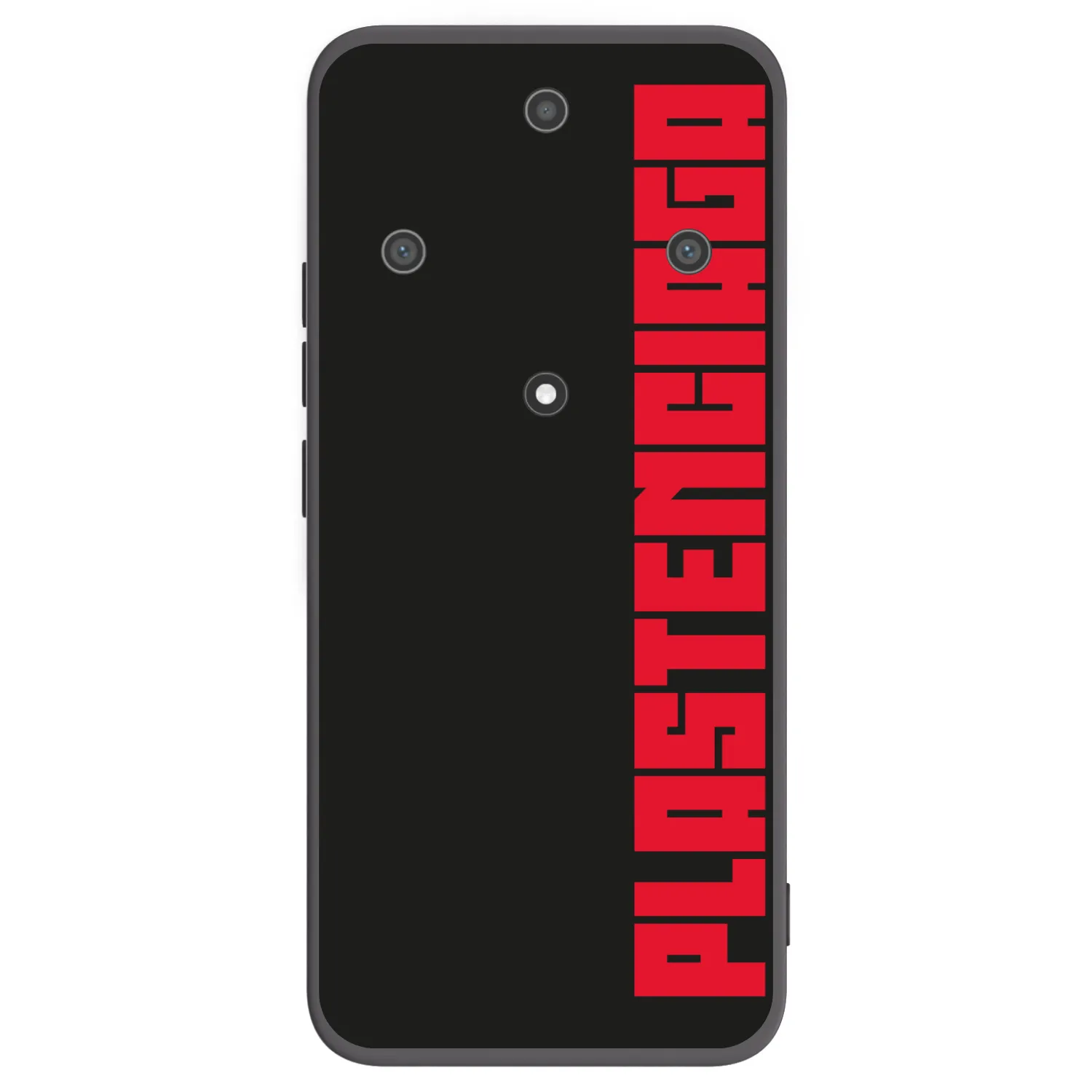 Picasee silikonowe czarne etui na Honor Magic5 Lite 5G - Plastenciaga