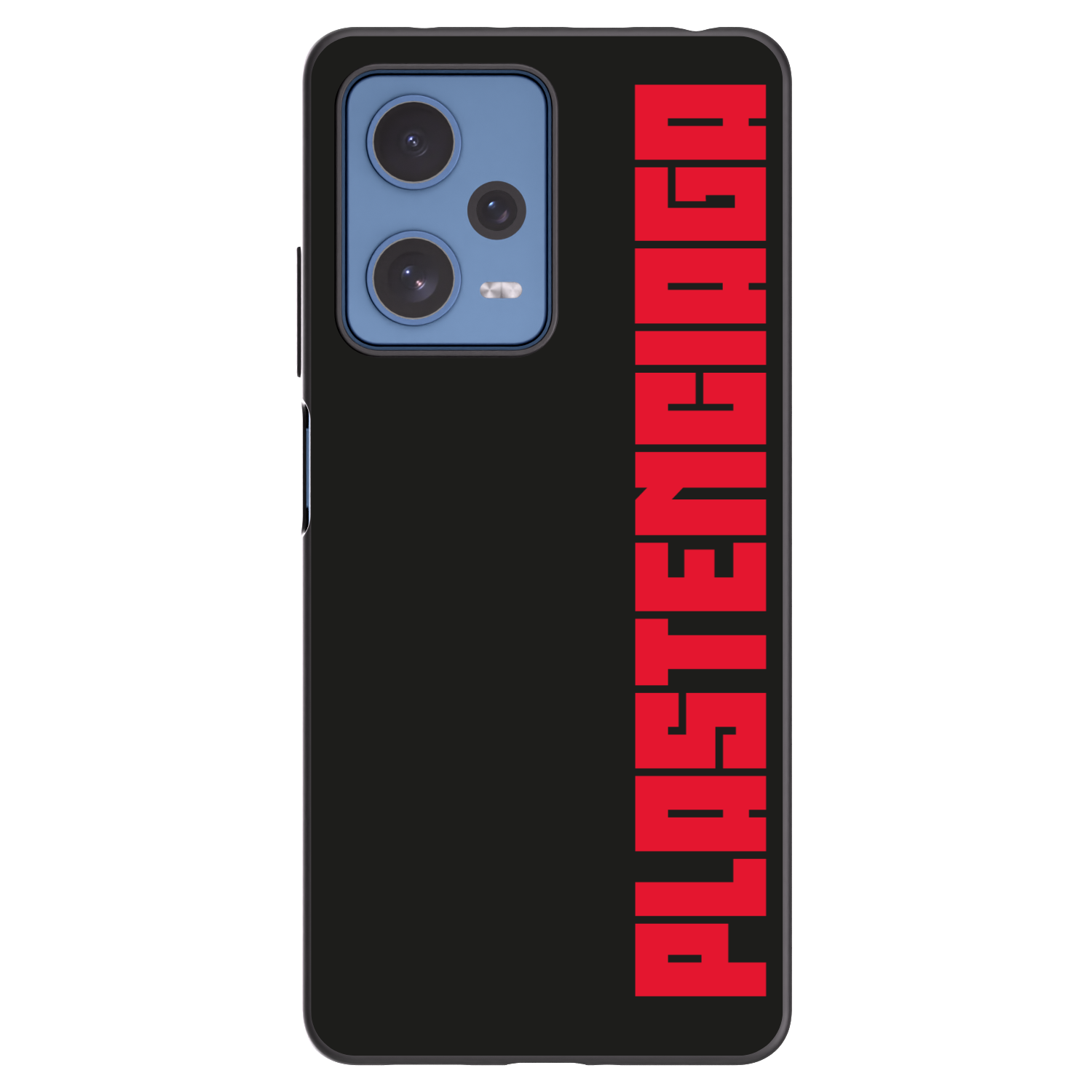 Picasee silikonowe czarne etui na Xiaomi Redmi Note 12 Pro 5G - Plastenciaga