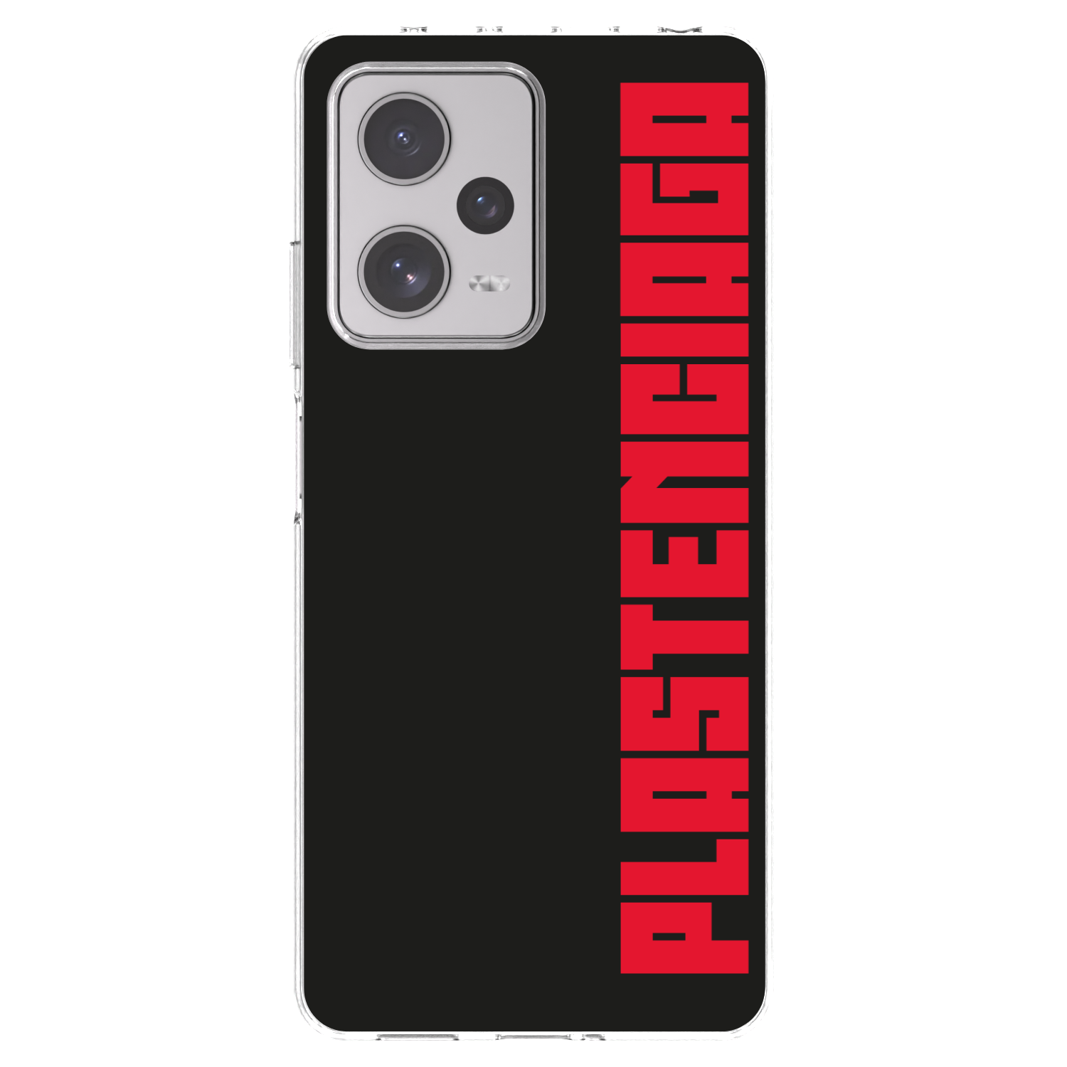 Picasee silikonowe przeźroczyste etui na Xiaomi Redmi Note 12 Pro+ 5G - Plastenciaga
