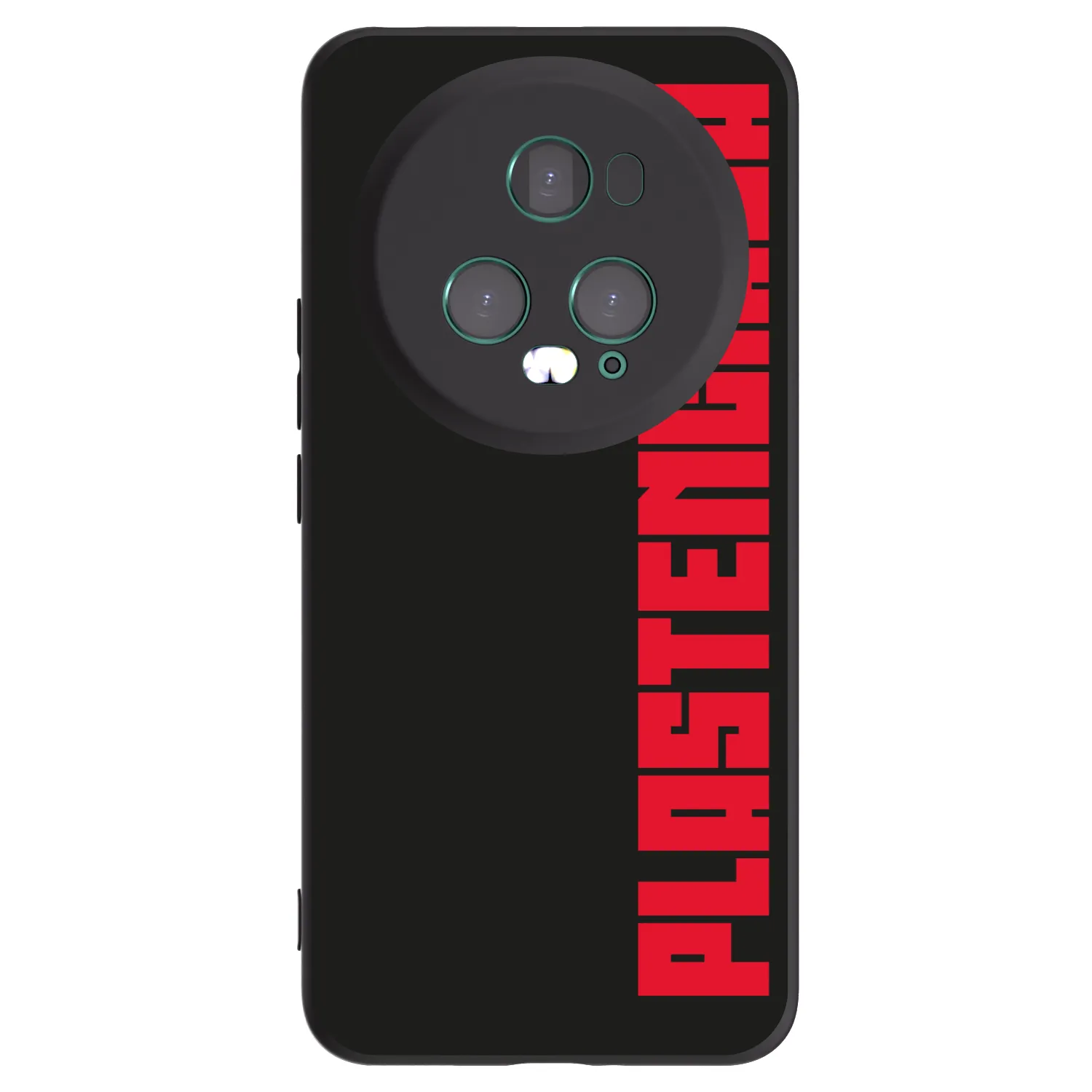 Picasee silikonowe czarne etui na Honor Magic5 Pro - Plastenciaga