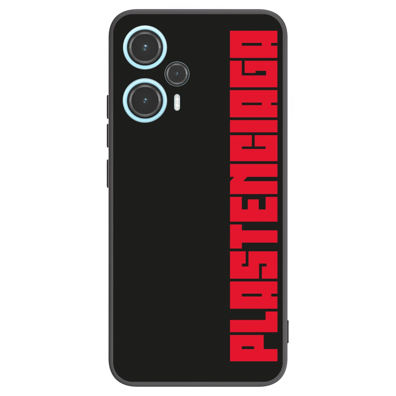 Picasee silikonowe czarne etui na Xiaomi Poco F5 - Plastenciaga