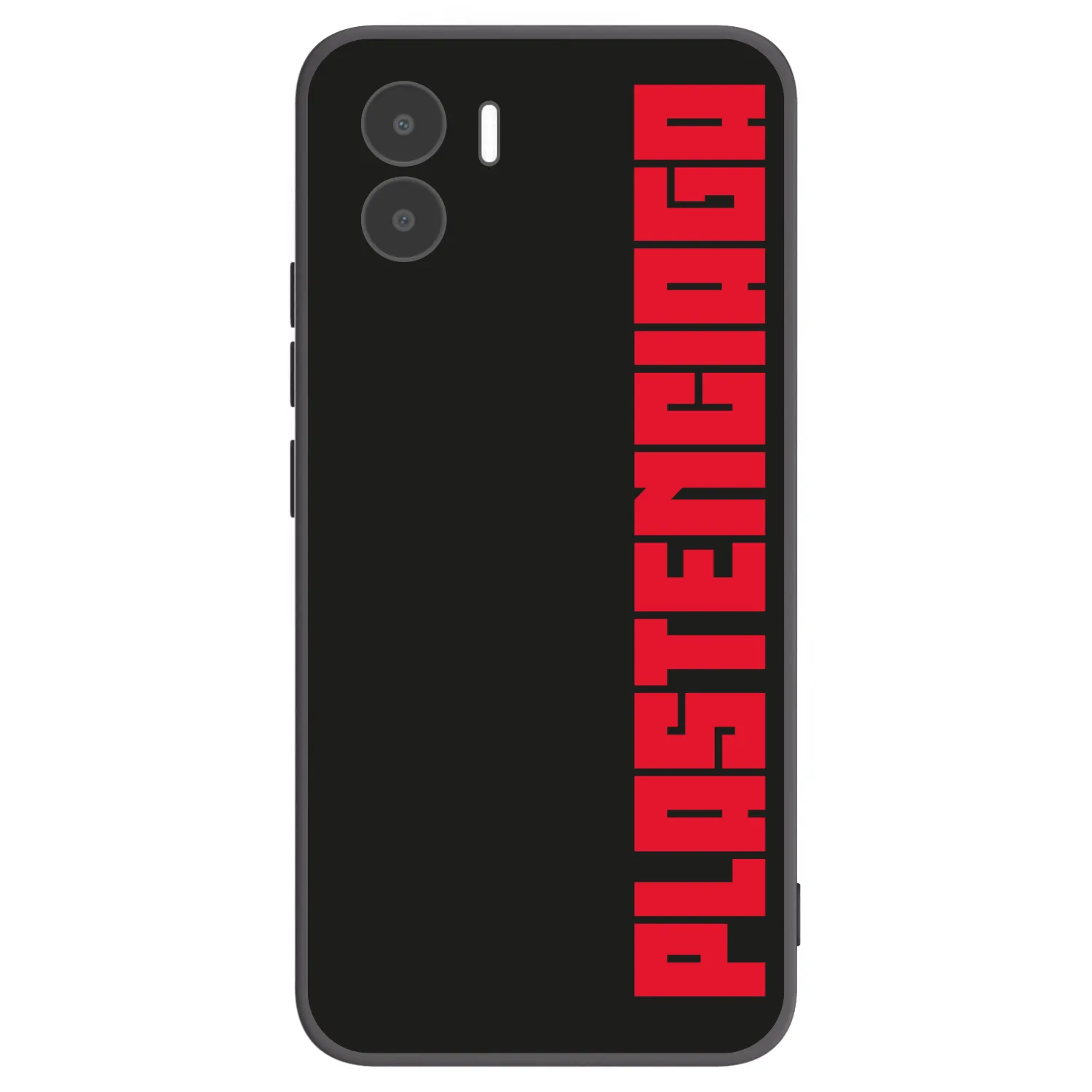 Picasee silikonowe czarne etui na Xiaomi Redmi A2 - Plastenciaga