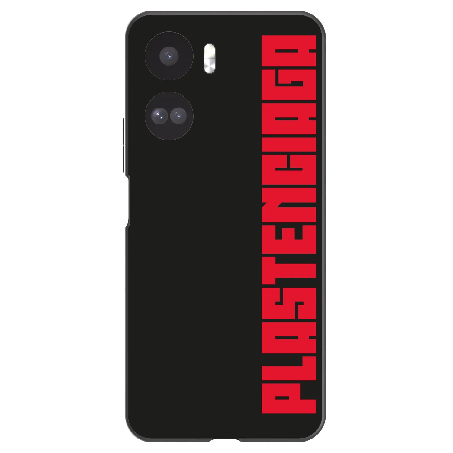 Picasee silikonowe czarne etui na Honor 90 Lite 5G - Plastenciaga