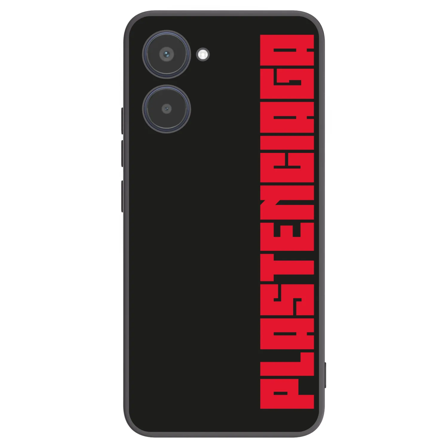 Picasee silikonowe czarne etui na Realme 10 4G - Plastenciaga