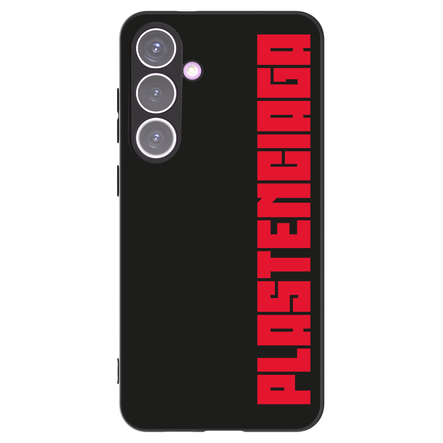 Picasee silikonowe czarne etui na Samsung Galaxy S24+ S926B 5G - Plastenciaga