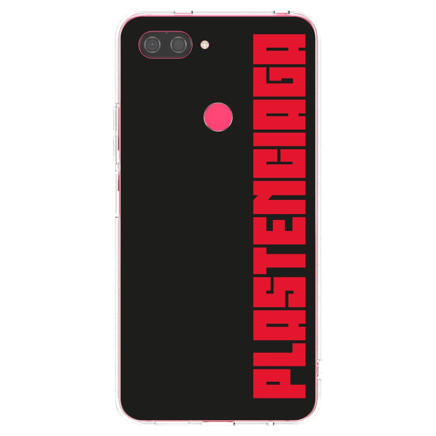 Picasee silikonowe przeźroczyste etui na Xiaomi Mi 8 Lite - Plastenciaga